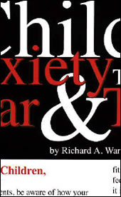 Anxiety and Children Detail of Article Graphics.