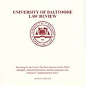 Click to read about Two Articles on the Approximation Rule and Child Custody Decisions.